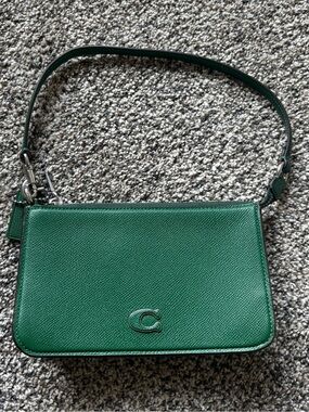 COACH Crossgrain Leather Convertible Shoulder Bag